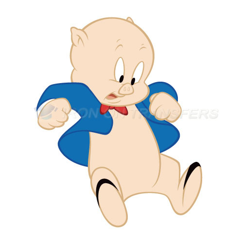 Porky Pig Iron-on Stickers (Heat Transfers)NO.679